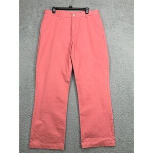 Vineyard Vines Pants‎ Mens 35X30 Pink Club Khaki Chino Cotton Pockets Outdoors